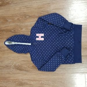 (M) Tommy Hilfiger Youth Girls Warm Fall Cozy Outdoor Fleece Lined Hoodie Comfy